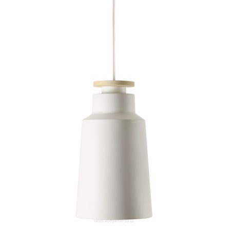 STREET S Biała mała - designerska lampa wisząca zaprojektowana i wyprodukowana przez CALABAZ