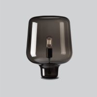 SAY MY NAME lampa stołowa grey glossy glass NORTHERN LIGHTING