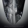 ARIA - detal - monumentalna designerska lampa sufitowa projektu Zaha Hadid - monumental design pedant lamp by Zaha Hadid