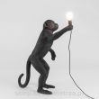 Monkey Lamp Black - lampa stojąca do użytku zewnętrznego projektu MARCANTONIO RAIMONDI MALERBA dla SELLETI
