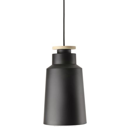 STREET S Czarna mała - designerska lampa wisząca zaprojektowana i wyprodukowana przez CALABAZ