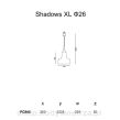 Shadows XL - nowoczesna designerska lampa wisząca projektu Lucie Koldovej & Dana Yeffeta dla Brokis
Shadows XL - modern design pendant lamp by Lucie Koldová & Dan Yeffet for Brokis