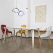 Maciek okrągły duży - prosty nowoczesny stół zaprojektowany przez Grupę Projektową Tabanda
Maciek round large - simple modern table by Tabanda Grupa Projektowa (Tabanda Design Group)