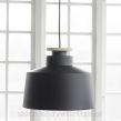STREET M Czarna średnia - designerska lampa wisząca zaprojektowana i wyprodukowana przez CALABAZ