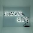 NEON ART - lampy neonowe w kształtach liter alfabetu, cyfr i symboli projektu SELAB dla SELETTI