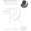 Diago z filcem - wygodne designerskie krzesło zaprojektowane przez Grupę Projektową Tabanda
Felt Diago - comfortable design chair by Tabanda Grupa Projektowa (Tabanda Design Group)