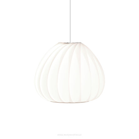 TR12 biała - designerska, nowoczesna lampa sufitowa wisząca projektu Tom Rossau
TR12 white - pendant design lamp by Tom Rossau