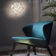 VELI Couture - piękna lampa plafon / kinkiet projektu Adriano Rachele dla SLAMP