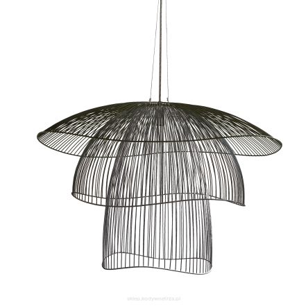 Lampa Papillon zaprojektowana  przez Elisę Fouin dla Forestier, wykonana z metalu.