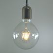 Żarówka dekoracyjna LED o średnicy 125 mm do lampy z gwintem E27 np. CableONE, MUUTO E27. 