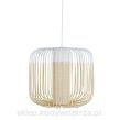 Poetycka lekka bambusowa lampa Bamboo zaprojektowana przez Arika Levyda dla francuskiej marki Forestier.