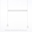 Puro- designerska, minimialistyczna lampa wisząca projektu Lucie Koldovej dla Brokis; Puro - beautiful minimalistic, lamp designed by Lucie Koldová for Brokis