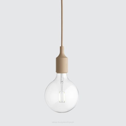 E27 nude LED - designerska lampa sufitowa wisząca
