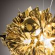 VELI Gold - designerska lampa wisząca z wykorzystaniem nowoczesnej opatentowanej przez Slamp technologii Goldflex - design pendant lamp with patendet by Slamp Goldflex technology