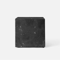 PLINTH stolik marmurowy cubic czarny MENU