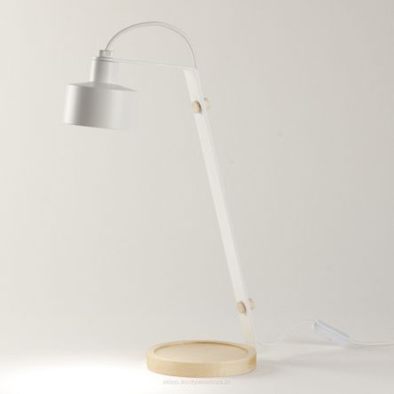 Jazz LED - minimalistyczna designerska lampa biurkowa od Calabaz - minimalistic design desk lamp by Calabaz