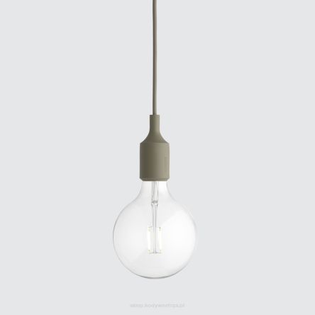 E27 olive LED - designerska lampa sufitowa wisząca