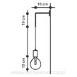 CablePower - KingKiet - lampa ścienna, kinkiet - wall lamp, scone