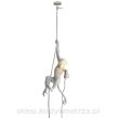 Monkey Lamp - lampa sufitowa projektu MARCANTONIO RAIMONDI MALERBA dla SELETTI ;Monkey Lamp - ceiling lamp with rope - project MARCANTONIO RAIMONDI MALERBA for SELETTI