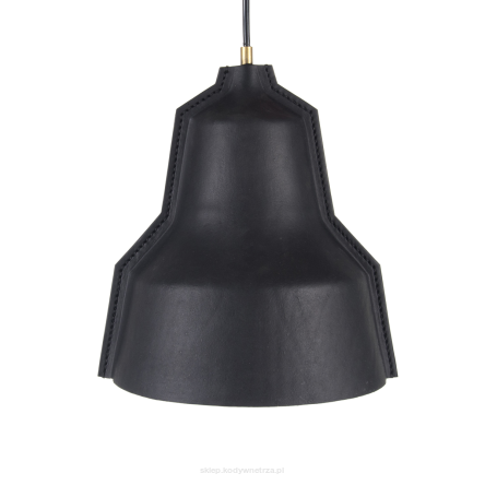 LLOYD lampa wisząca black skórzana PUIK Art