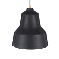 LLOYD lampa wisząca black skórzana PUIK Art