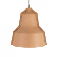 LLOYD lampa wisząca brown skórzana PUIK Art